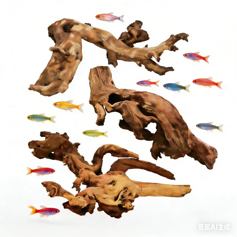 Aquarium Innovative Marine - Madera flotante natural para decoración de