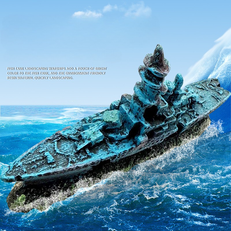 Aquarium Marineland - Barco de guerra de la Marina