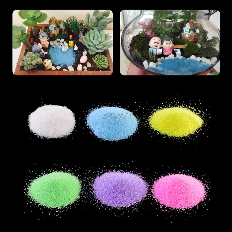 Aquarium Marineland - 1 bolsa de 6 colores, tanque