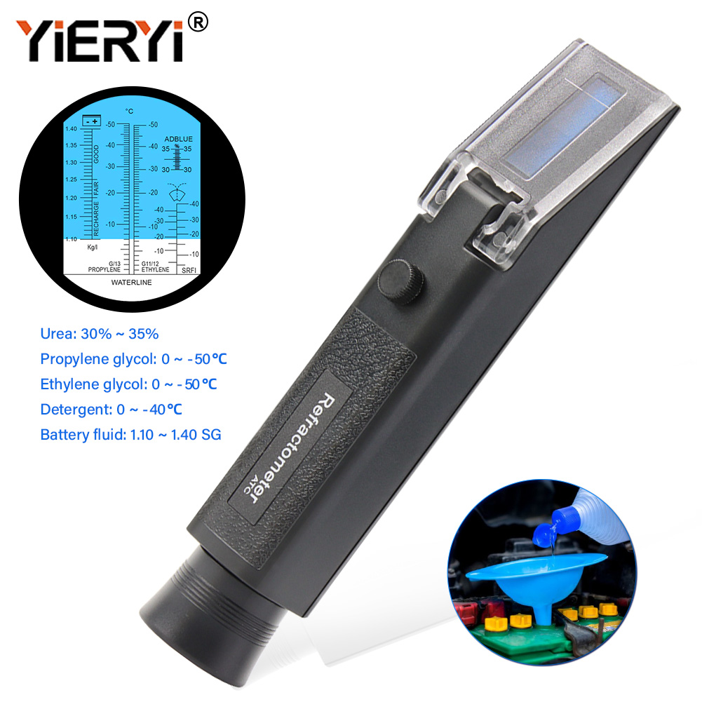 Marine Aquarium Refractometer - Refractómetro anticongelante Yieryi 4 en 1