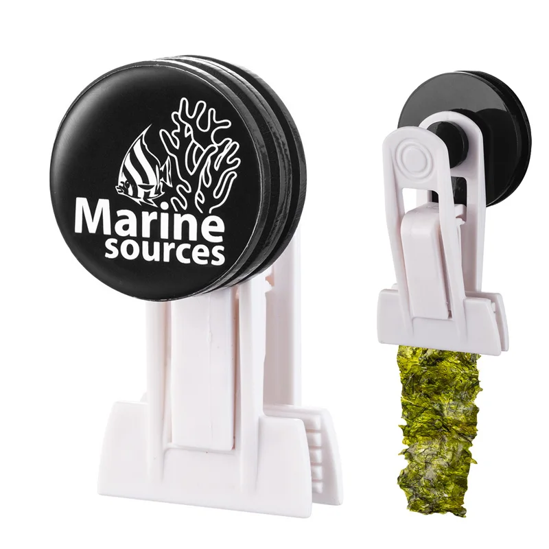Aquarium Marine Fishes - Abrazadera de alimentación de algas magnéticas