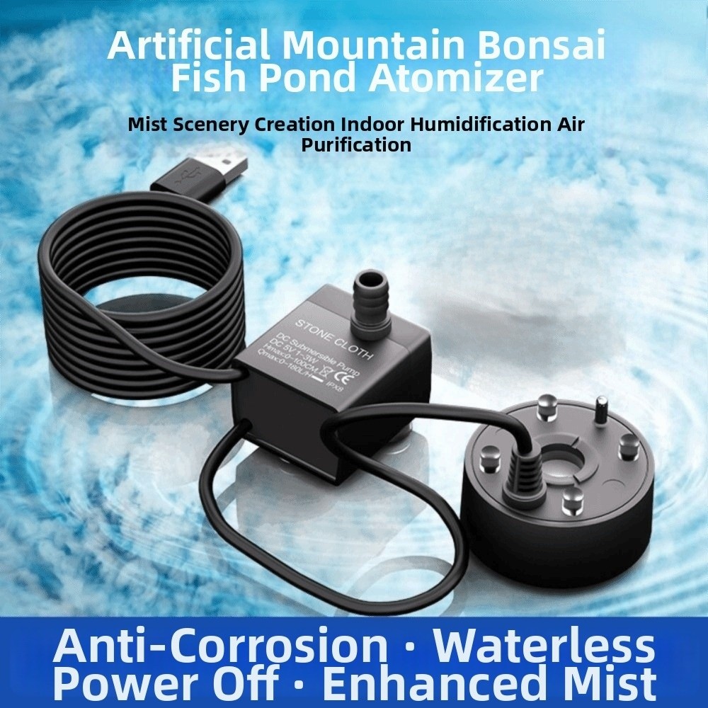 Marine Aquarium Mini - Generador de Niebla 2 en 1