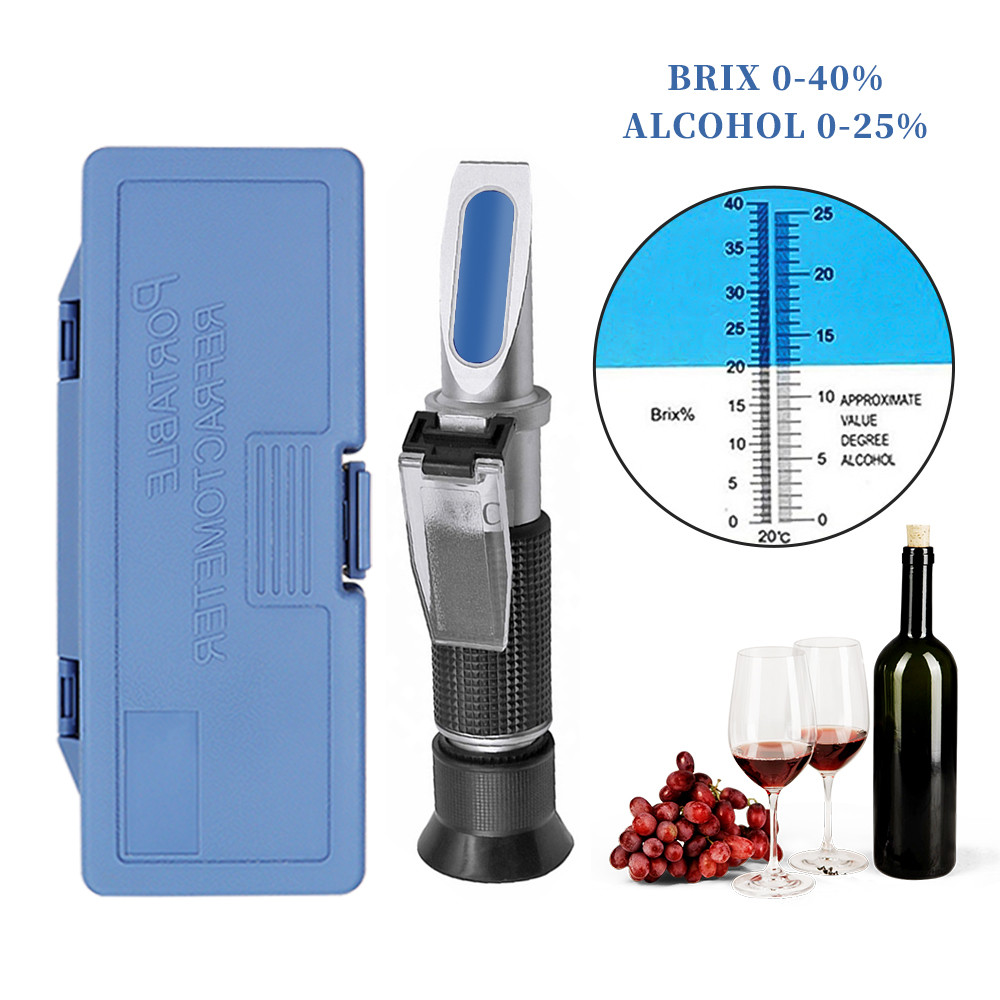 Marine Aquarium Refractometer - Refractómetro de azúcar portátil de 0