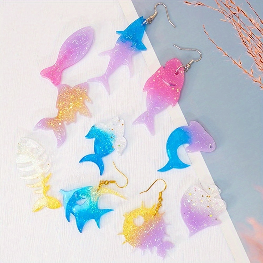 El set de moldes para pendient - Aquarium Marine Fishes reseña y precio