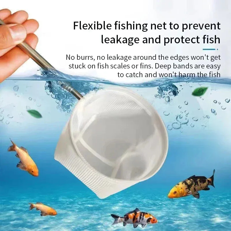 Red de pesca de acero inoxidab - Aquarium Marineland reseña y precio