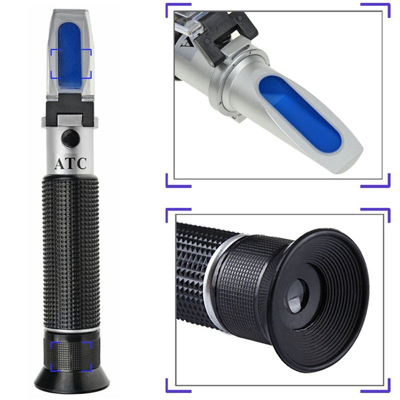 Refractómetro de salinidad 2X  - Marine Aquarium Refractometer reseña y precio