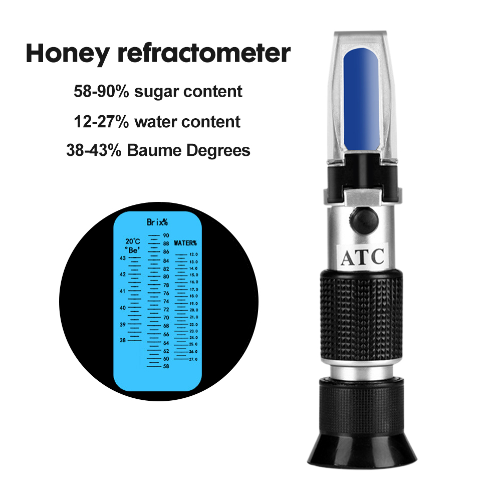 Refractómetro de miel de mano  - Marine Aquarium Refractometer reseña y precio