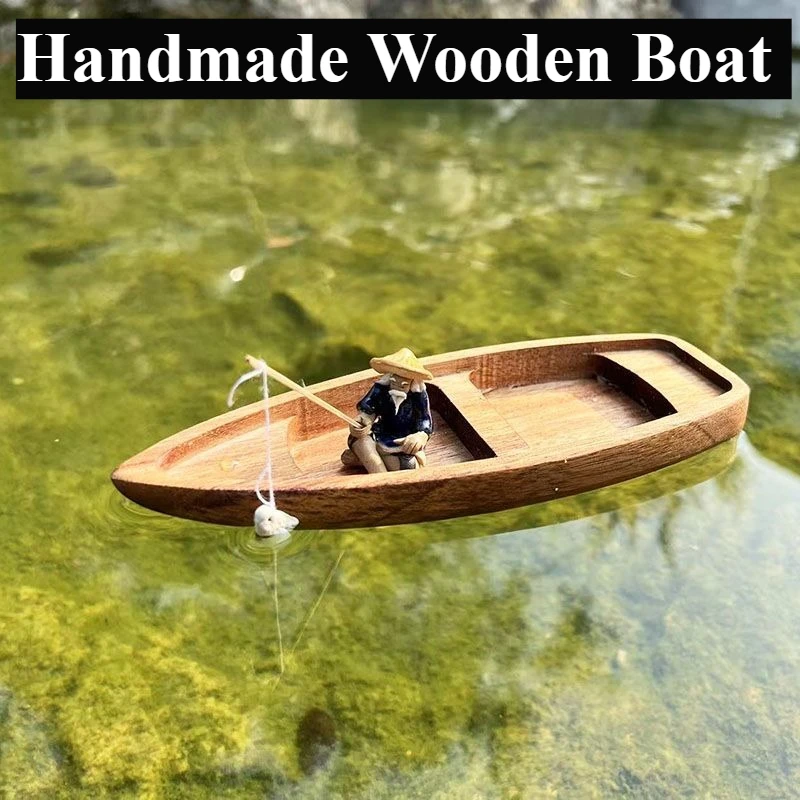 Barco de madera hecho a mano,  - Aquarium Innovative Marine reseña y precio
