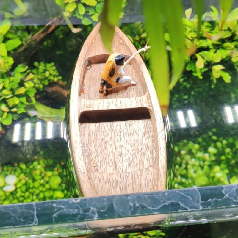 Barco de madera hecho a mano,  - Aquarium Innovative Marine reseña y precio
