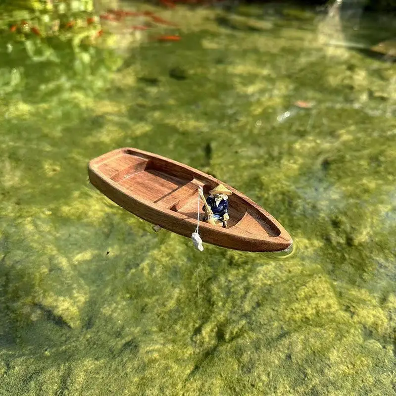 Barco de madera hecho a mano,  - Aquarium Innovative Marine reseña y precio