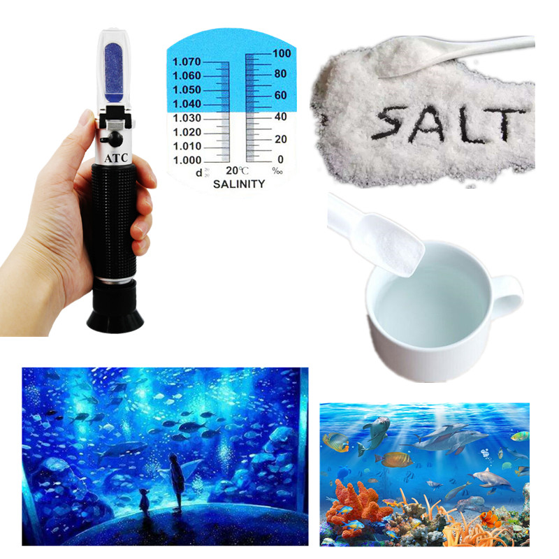 Refractómetro de salinidad 0-1 - Marine Aquarium Refractometer reseña y precio