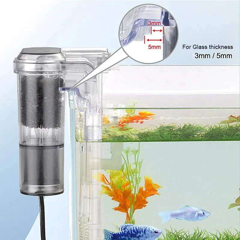 Nuevo filtro suspendido para p - Marine Aquarium Mini reseña y precio